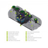 Depuradora compacta Actifiltreo 185 8EH/5000 8 habitantes RIKUTEC